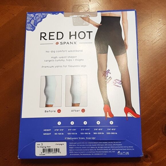 Black High-Waist Shapewear Shorts for Intimates - Picture 3 of 7